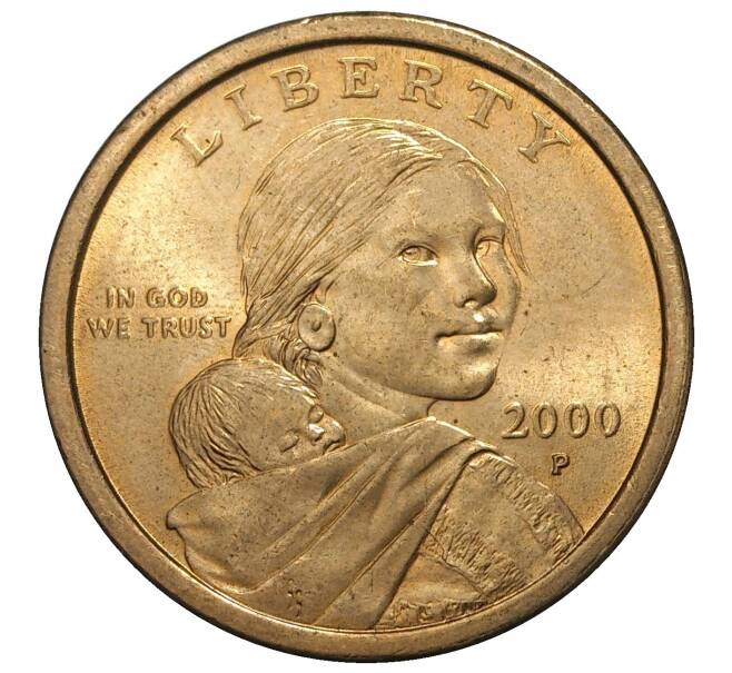 1 доллар 2000 года Р США
