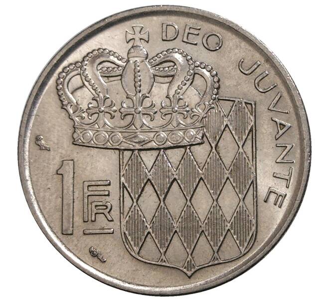 1 франк 1966 года Монако