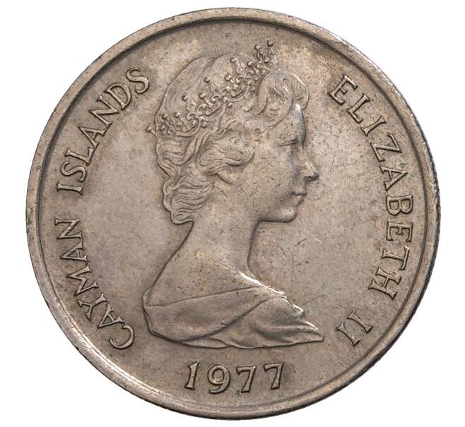 10 центов 1977 года Каймановы острова