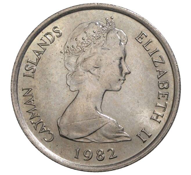 10 центов 1982 года Каймановы острова