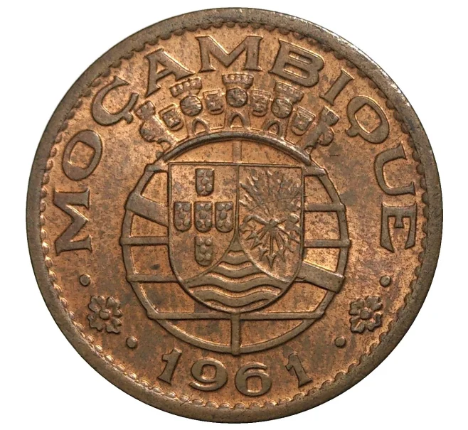 Монета 20 сентаво 1961 года Португальский Мозамбик (Артикул M2-41458)