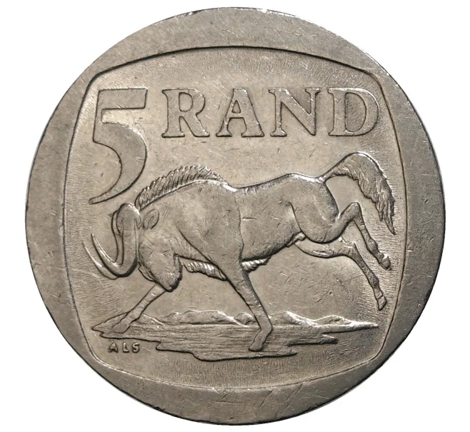 Монета 5 рэндов 1994 года ЮАР (Артикул M2-41552)