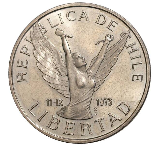10 песо 1976 года Чили
