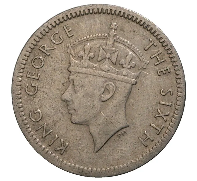 Монета 3 пенса 1951 года Южная Родезия (Артикул M2-41632)