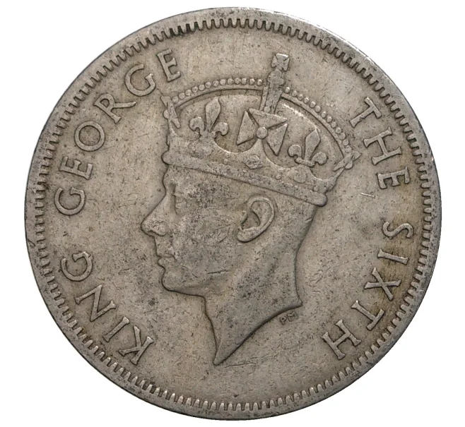 Монета 2 шиллинга 1949 года Южная Родезия (Артикул M2-41639)