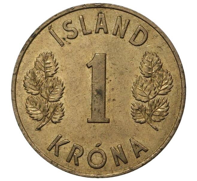1 крона 1946 года Исландия