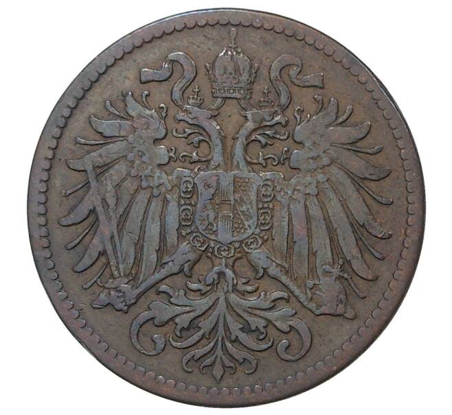 2 геллера 1908 года Австрия