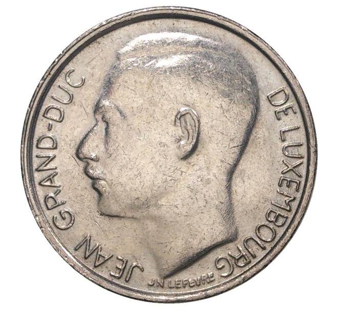 1 франк 1984 года Люксембург