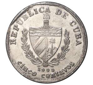 5 сентаво 1999 года Куба — Фото №1