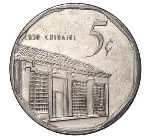 5 сентаво 1999 года Куба — Фото №2