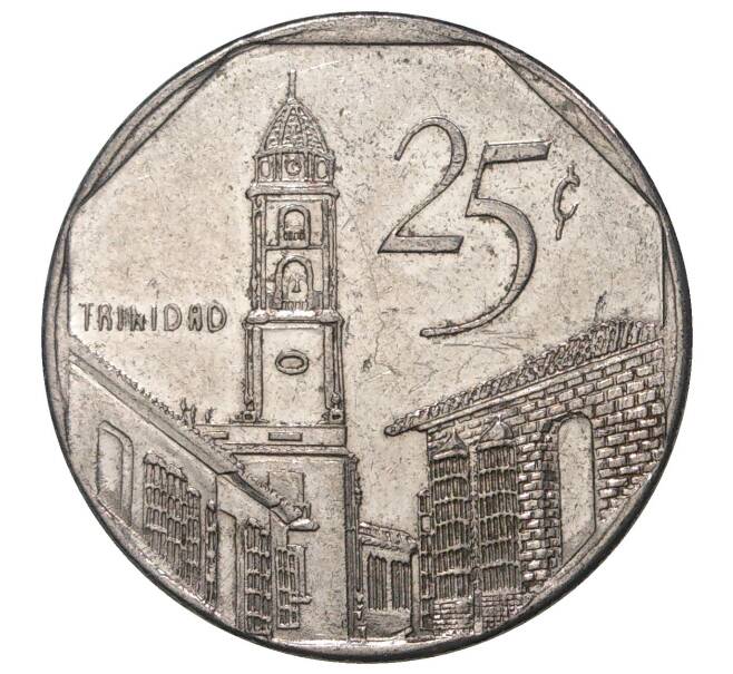 Монета 25 сентаво 2000 года Куба (Артикул M2-42002)