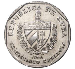 25 сентаво 2006 года Куба — Фото №1