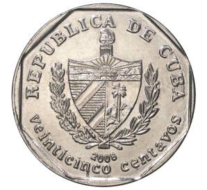 25 сентаво 2008 года Куба — Фото №1