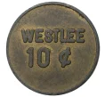 Военный жетон (токен) 10 центов «WestLee» США (Артикул H5-0290)