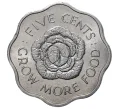 Монета 5 центов 1972 года Сейшелы «ФАО — Выращивайте больше еды» (Артикул M2-42533)