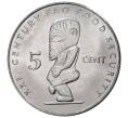 Монета 5 центов 2000 года Острова Кука (Артикул M2-42537)