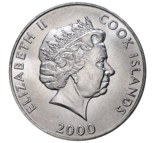 Монета 5 центов 2000 года Острова Кука (Артикул M2-42537)