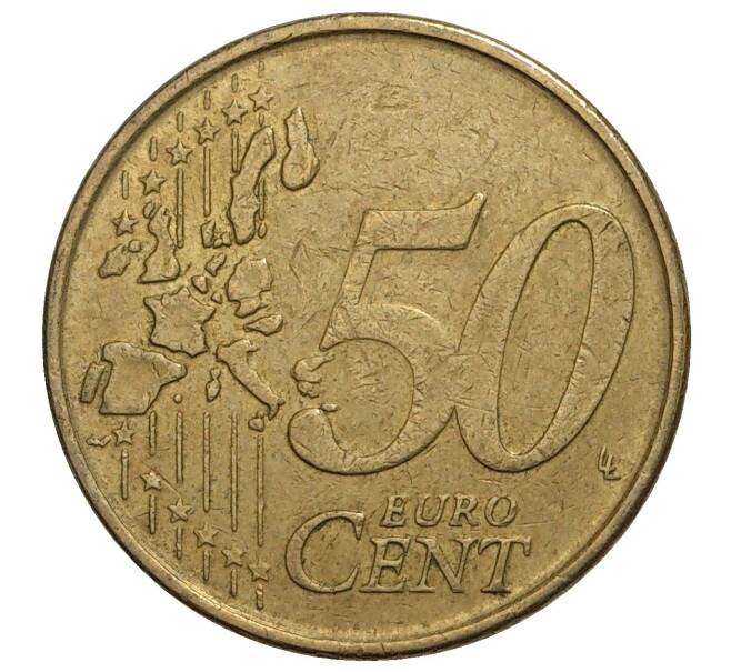 50 евроцентов 1999 года Бельгия