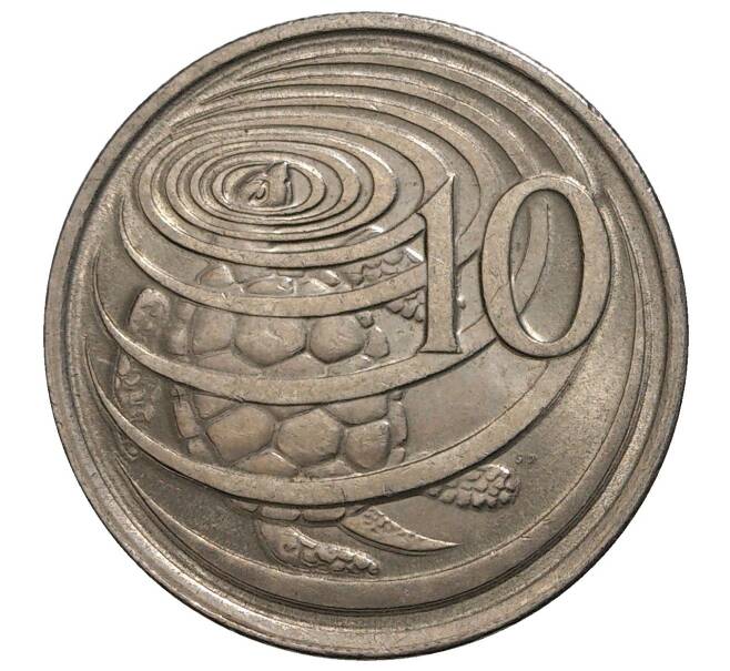 10 центов 1990 года Каймановы острова