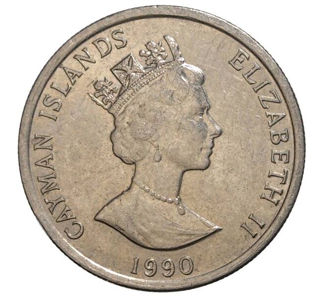 10 центов 1990 года Каймановы острова (Артикул M2-42579)