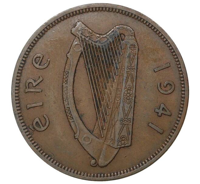 1 пенни 1941 года Ирландия