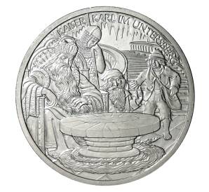 10 евро 2010 года Мифы и легенды Австрии — Карл Великий в Унтерсберге — Фото №2