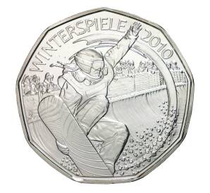 5 евро 2010 года Олимпиада в Ванкувере — Сноуборд — Фото №1