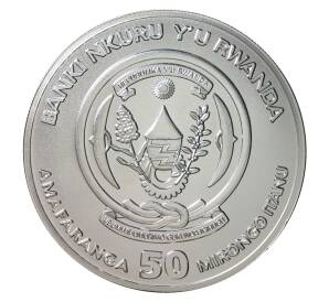 50 франков 2014 года Антилопы