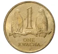 Монета 1 квача 1992 года Замбия (Артикул M2-42822)