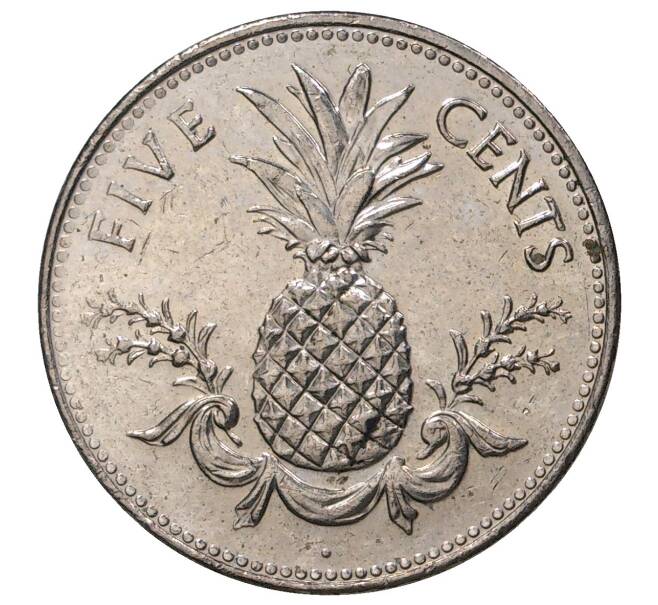 5 центов 2005 года Багамские острова