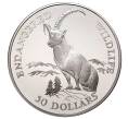 50 долларов 1991 года Острова Кука «Вымирающие виды — Альпийский горный козел»