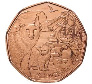 5 евро 2014 года Австрия «Арктическое приключение» — Фото №1