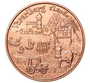 10 евро 2013 года Австрия «Земли Австрии — Форарльберг» — Фото №1