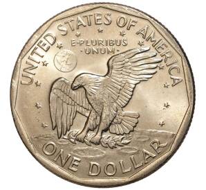 1 доллар 1980 года S США «Сьюзен Энтони» — Фото №2