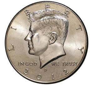 1/2 доллара (50 центов) 2012 года D США — Фото №1