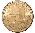 Монета 1 доллар 2000 года D США Сакагавея «Парящий орел» (Артикул M2-0915)