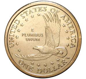 1 доллар 2004 года D США Сакагавея «Парящий орел» — Фото №2