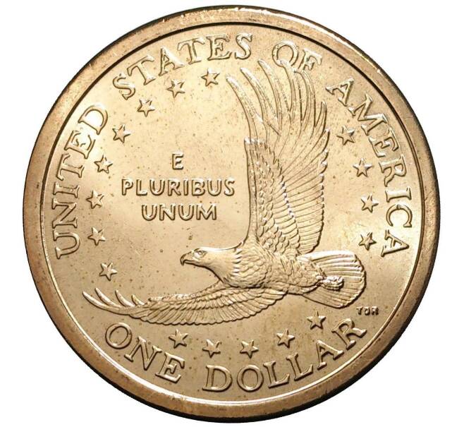 Монета 1 доллар 2005 года Р США Сакагавея «Парящий орел» (Артикул M2-0925)