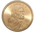 Монета 1 доллар 2001 года Р США Сакагавея «Парящий орел» (Артикул M2-0940)