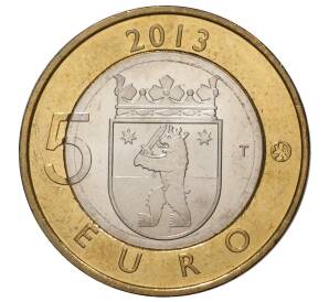 5 евро 2013 года Финляндия «Исторические регионы Финляндии — Сатакунта»