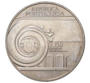 2.5 евро 2013 года Португалия «100 лет со дня рождения Жоао Вилларета»