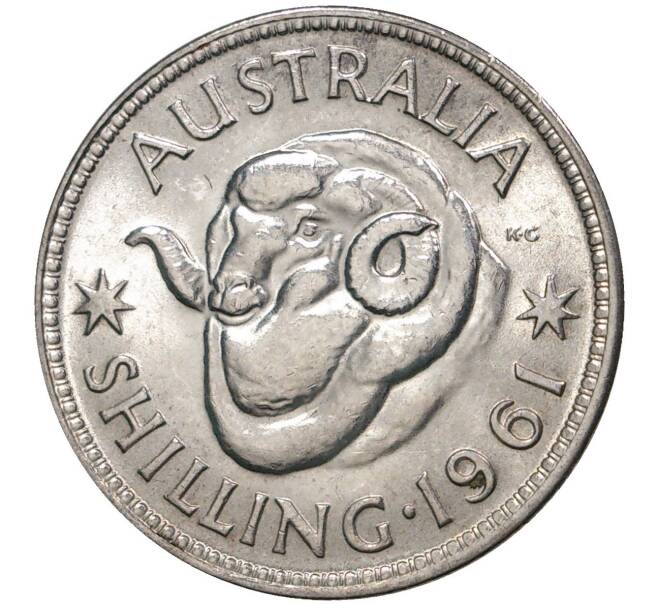 1 шиллинг 1961 года Австралия