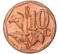 Монета 10 центов 2012 года ЮАР (Артикул M2-43120)