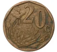 Монета 20 центов 2004 года ЮАР (Артикул M2-43143)