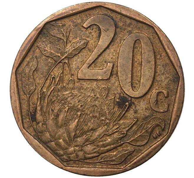 20 центов 2004 года ЮАР