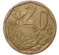 Монета 20 центов 2004 года ЮАР (Артикул M2-43146)