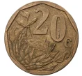 Монета 20 центов 2007 года ЮАР (Артикул M2-43152)