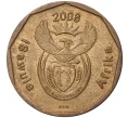 Монета 20 центов 2008 года ЮАР (Артикул M2-43162)