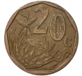 Монета 20 центов 2008 года ЮАР (Артикул M2-43165)
