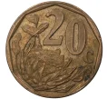 Монета 20 центов 2009 года ЮАР (Артикул M2-43177)